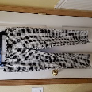 MaxMara checkered pants Slim Cigarette